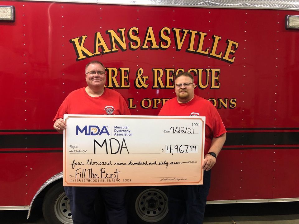 Kansasville Fire & Rescue supports the MDA
